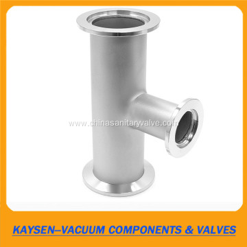 Stainless Steel KF Vacuum Reducing 3way Tee